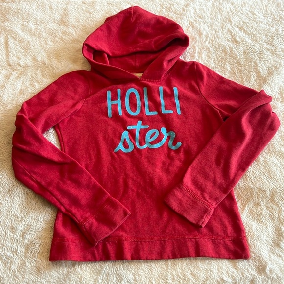 Hollister red hoodie size small - Picture 1 of 6